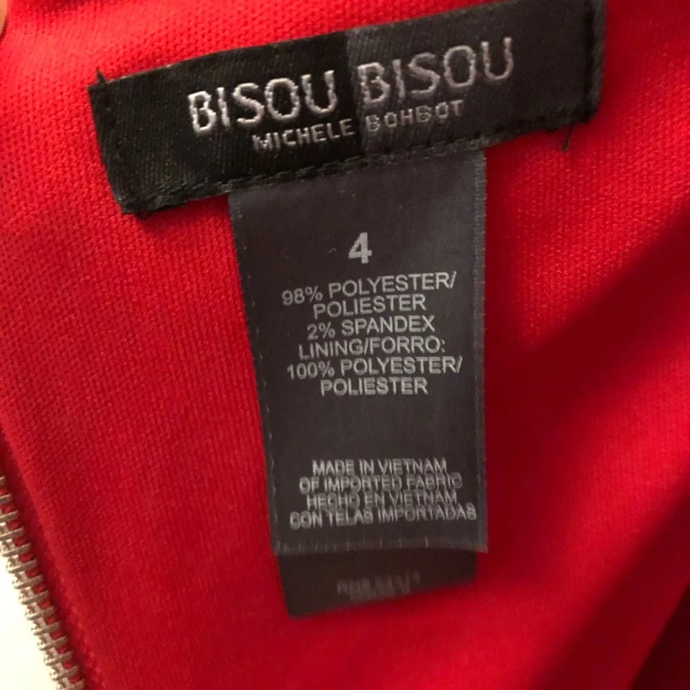 Red Dress by Bisou Bisou - Picture 3 of 3